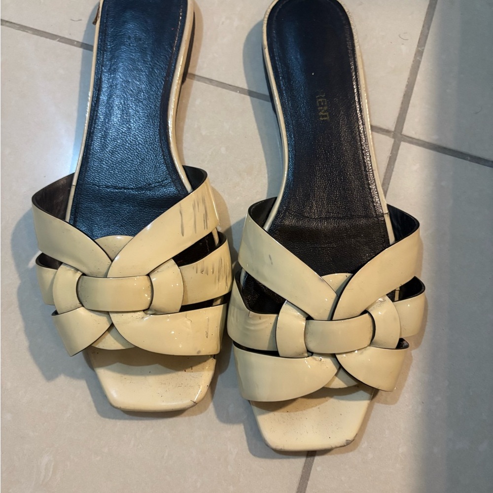 Saint Laurent Women's Tribute Sandals